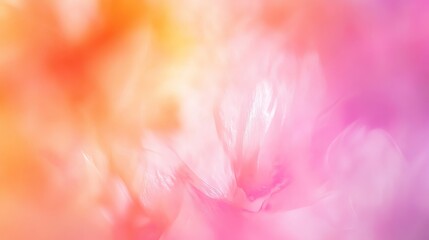 Wall Mural - abstract pink and orange blurred texture background for new year's celebrations, featuring a soft gr