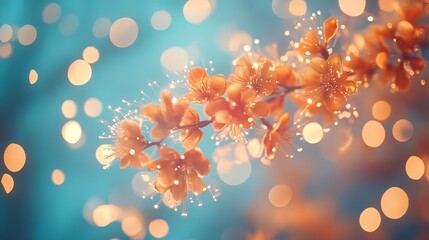 Wall Mural - spectacular fireworks display illuminating a vibrant blue background in celebration of the chinese l