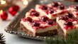© Korawan - A tray of dessert with a piece missing