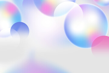 Wall Mural - Abstract geometric background gradient soft light pastel bokeh for Graphic Business background hitech technology digital design illustration web template background backdrop desktop wallpaper bubbles