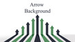 © Prosun Design - illustration of arrows pointing to the right with arrows pointing to the right background