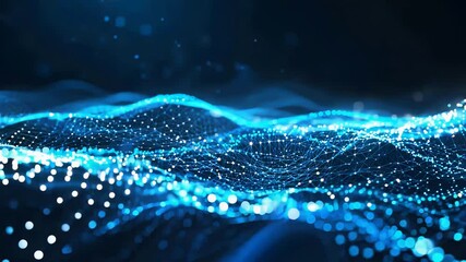 blue abstract and digital background