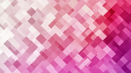 Poster - Abstract Geometric Background with Soft Pink and White Gradients Ideal for Modern Design Elements, Wallpapers, and Creative Projects for Artistic Purposes