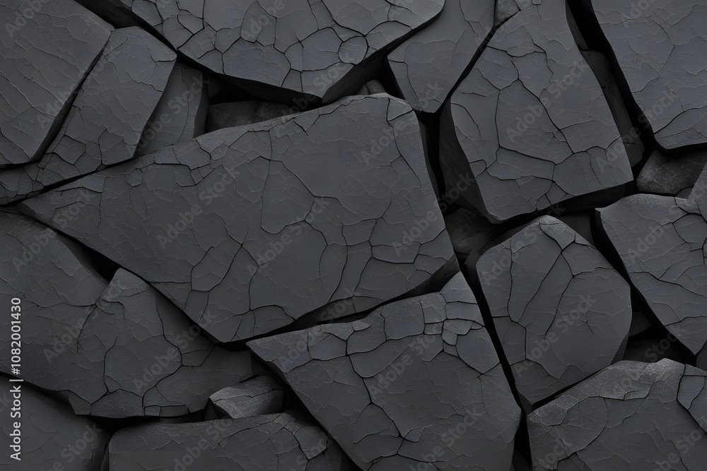 Basalt Rocks Rounded Edges Dark basalt rock a rough textured surface of dark basalt rock with ...