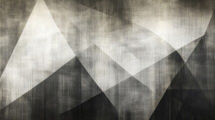 Aufkleber - Abstract Geometric Background Featuring Soft Textures and Gradients with Shades of Grey, Black, and White Ideal for Modern Design and Artistic Projects