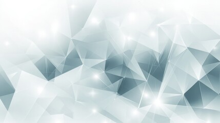 Aufkleber - Abstract Geometric Background with Light Shimmering Effects and Soft Color Gradients Ideal for Modern Design and Digital Media Projects