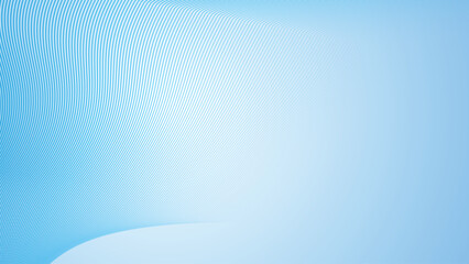Wall Mural - Deep sky blue gradient abstract background with stripes curve line vector image