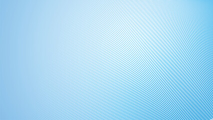 Wall Mural - Deep sky blue gradient abstract background with stripes curve line vector image