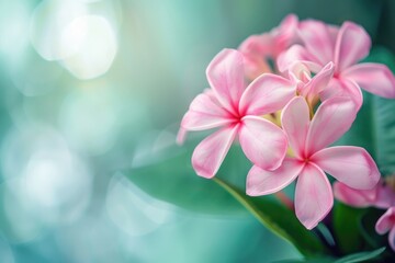 Wall Mural - A collection of pink flowers arranged in a decorative vase