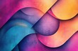 © Neha - geometric patterns with vibrant gradient colors, Generative AI