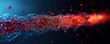 © Kookkii - Visualizing blood flow dynamics in veins human body biological imagery medical environment close-up view circulation concept
