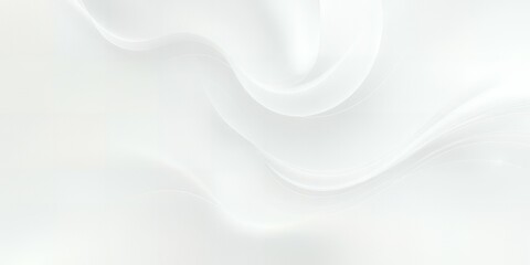 Wall Mural - Abstract white fabric background with soft folds.