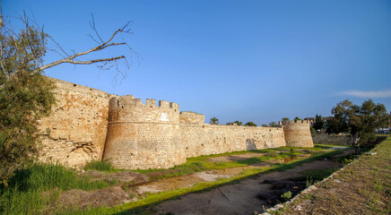 Wall Mural - view of othello (famagusta, magosa) castle Lusignan Kingdom of Cyprus