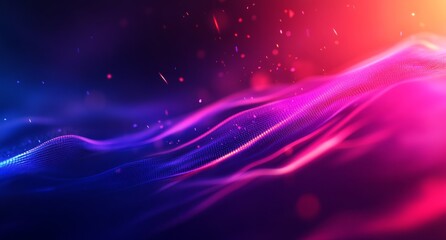 A block chain network concept, distributed register technology, a block chain text on a colored background, and a computer connection on a block chain