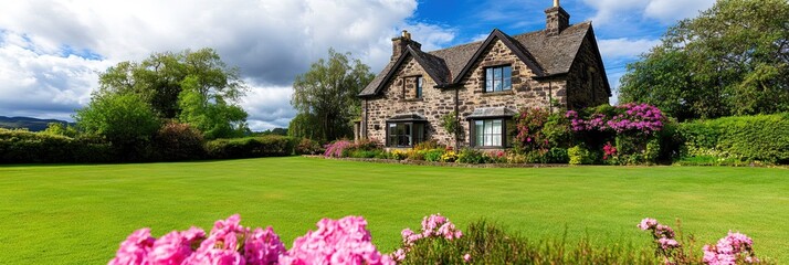 Wall Mural - house from scotland