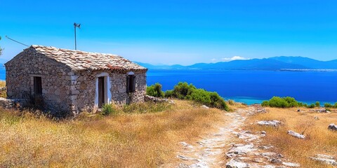 Wall Mural - house from greece 