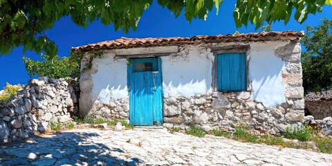 Wall Mural - house from greece 