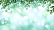 © MAY - Cool toned bokeh particles in shades of blue and green, evoking a sense of tranquility and serenity, perfect for nature inspired designs or meditative backgrounds.