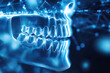 © Lora_ecology - a human jaw and teeth, symbolizing modern dentistry and oral health advancements.
