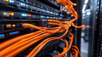 Poster - The server displays network visualization to enhance connectivity