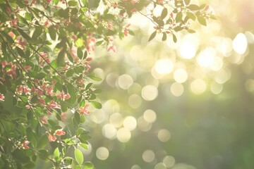 Wall Mural - soft bokeh backdrop