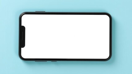 Wall Mural - Smart phone mockup design with editable background for showcasing app or website, background, screen