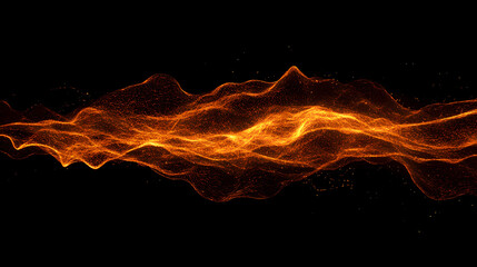 Wall Mural - fire background