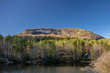 Poster - Whiteside Mountain in Western North Carolina