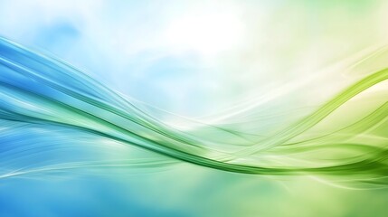 Wall Mural - soft blue and green gradient background design