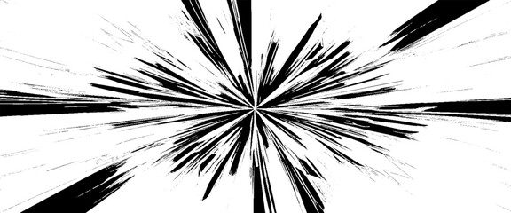 Wall Mural - vector circular starburst explosion texture. distressed uneven grunge background.