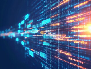implementing cyber firewall layers with c code digital space data visualization secure environment t