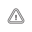 © Power - Attention thin line vector icon