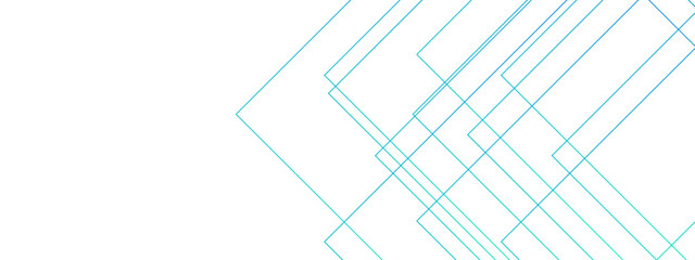 Aufkleber - White minimal blue line design. Baseness technology concept Design. Future graphic geometric design. Geometry texture futuristic decoration. Minimal lines futuristic tech background