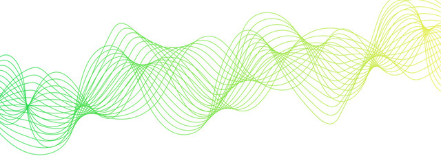 Poster - Abstract colourful wave line transparent background modern stream wave background and curve lines. Curved wavy lines tech futuristic motion background. Frequency sound wave and lines