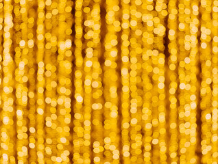 Wall Mural - golden sparkle light with bokeh, festive background with bright gold lights, christmas background, c