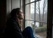 © Yauhen - depression - seasonal affective disorder mental health woman sad comtemplative looking out the window alone