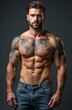 © Dariya - man with tattoos