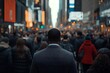© Imagentive - Man in Suit Walking Through City Crowd10