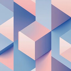 Wall Mural - high-resolution abstract polygons forming a bold and colorful background.