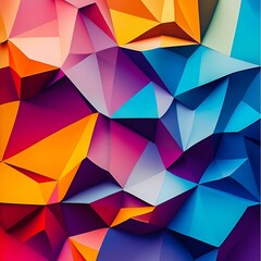 Wall Mural - sophisticated hex grid layout for high-tech networking and data representation.