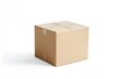 © Popelniushka - Brown Cardboard Boxes Stacked Isolated on White Background with Clipping Path