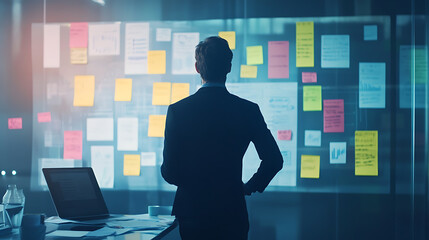 Poster - Customer-centric business approach with focus groups, persona development, and data-driven insights