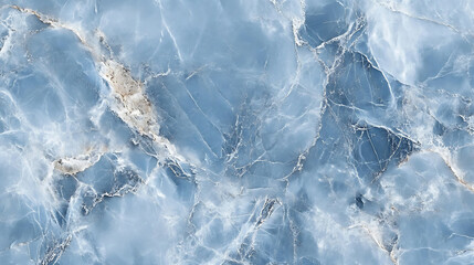 Aufkleber - Light blue marble background, top view