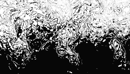 Poster - Abstract grunge dissolve style overlay with a transparent background. Png overlay background