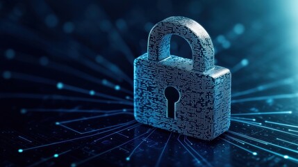 digital security and data protection concept
