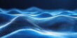 © upnowgraphics - Abstract Blue Digital Wave Pattern