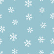 © mejorana777 - Snowflakes vector seamless pattern. Snowfall Christmas repeat backdrop. Seamless pattern Christmas snowfall, backdrop winter snowflake illustration