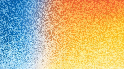 Canvas Print - Vibrant Background with Abstract Color Gradient Displaying Shades of Blue, Orange, and White, Perfect for Modern Design and Creative Projects