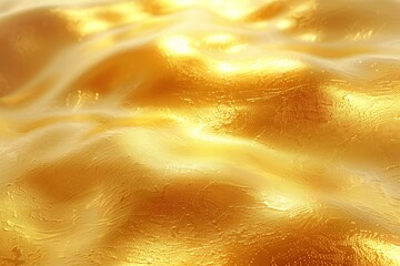 Wall Mural - luxury gold foil background with shiny metallic gradient light effect