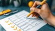 © Natalia - checklist steps rating selection for qa quality assurance improvement standardization certification online survey questionnaire with progress bar for compliance with regulations service standards